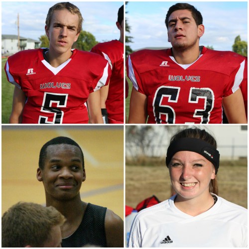 Anthony Bergeron (bottom, left) is joined by (clockwise( Joel Walstad, Oscar Liquidano and Jennifer Spark. (John Fisken and Shelli Trumbull photos)